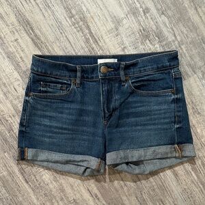 LOFT Dark Blue Jean Shorts